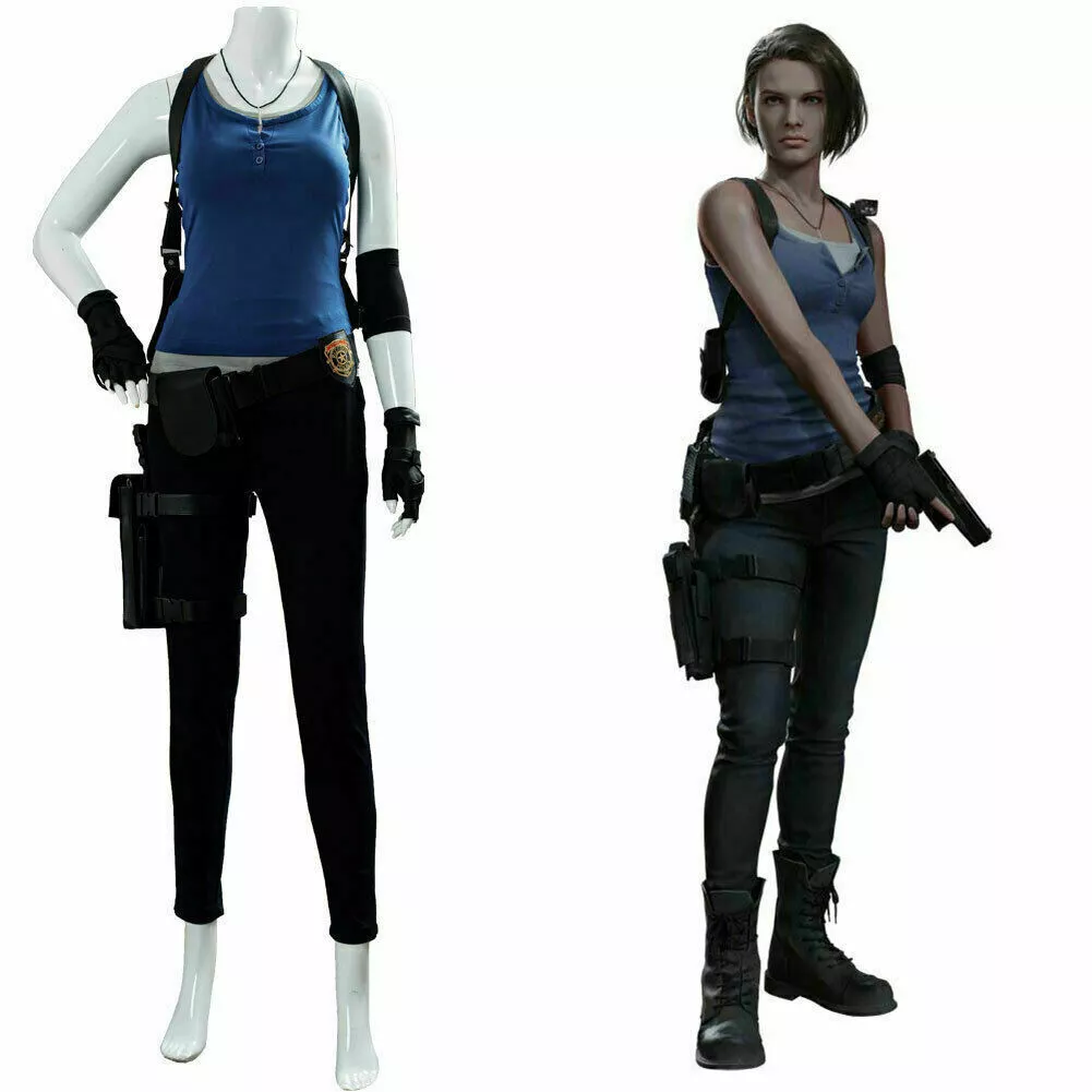 Resident Evil 3: Remake Jill Valentine Costume Cosplay Outfit Uniform