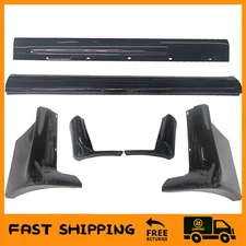 6PCS For 1989-1994 R32 GTR ABS Gloss Black SIDE SKIRT NISMO N1 Style Splitter