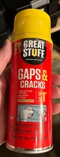 Great Stuff Gaps & Cracks Expanding Foam Sealant Insulation 12 oz Spray NEW