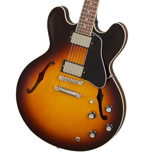 Gibson USA/ES-335 Satin Satin Vintage Burst Gibson Semi-Aco Electric Guitar 