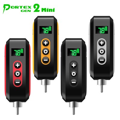 EZ Portex Gen2 Mini Wireless Tattoo Netzteil Stift Maschine Cinch Stecker
