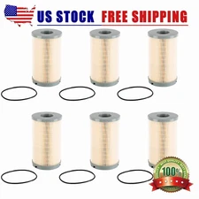 6PCS K37-1029 Fuel Filter Fit for Peterbilt Kenworth FS20172 K37-1012 K37-1011