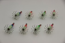 8x Puget Sound Squid Jig - 1/3 oz with 4 color, super glow in dark - Image 4