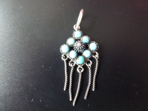 Pendentif Clé En Argent Massif Poinçon Orfèvre 1gr - Bijou Occasion Argent