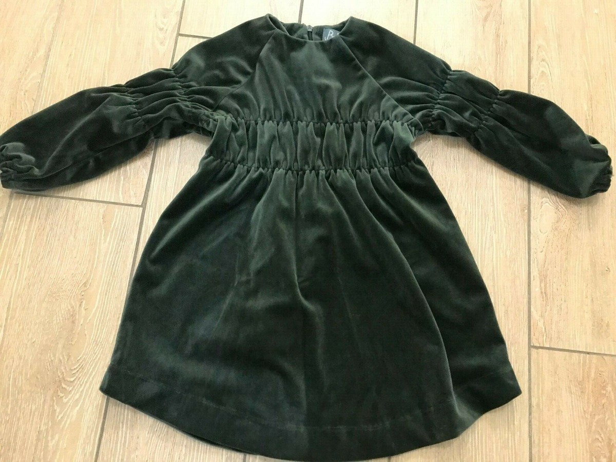 Belati Olive Green Velvet Toddler Girl Gathered Dress, Size 3 Years | eBay Belati Olive Green Velvet Toddler Girl Gathered Dress, Size 3 Years | eBay