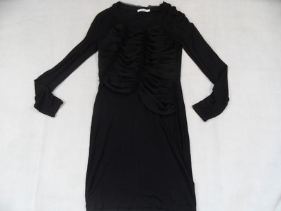 Liu Jo beautiful jersey dress black size S excellent ZC918