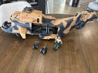 Vintage 1986 GI Joe Tomahawk Helicopter Chopper Incomplete/Repair W/ Pilot