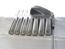 Used TaylorMade Stealth Iron Set 4-PW,AW KBS MAX MT 85g Stiff Flex Steel Shaft