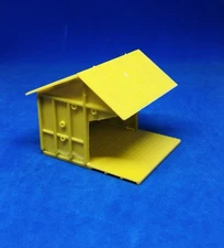 HO Scale Trackside Model Shed Building For Train Layout - Used