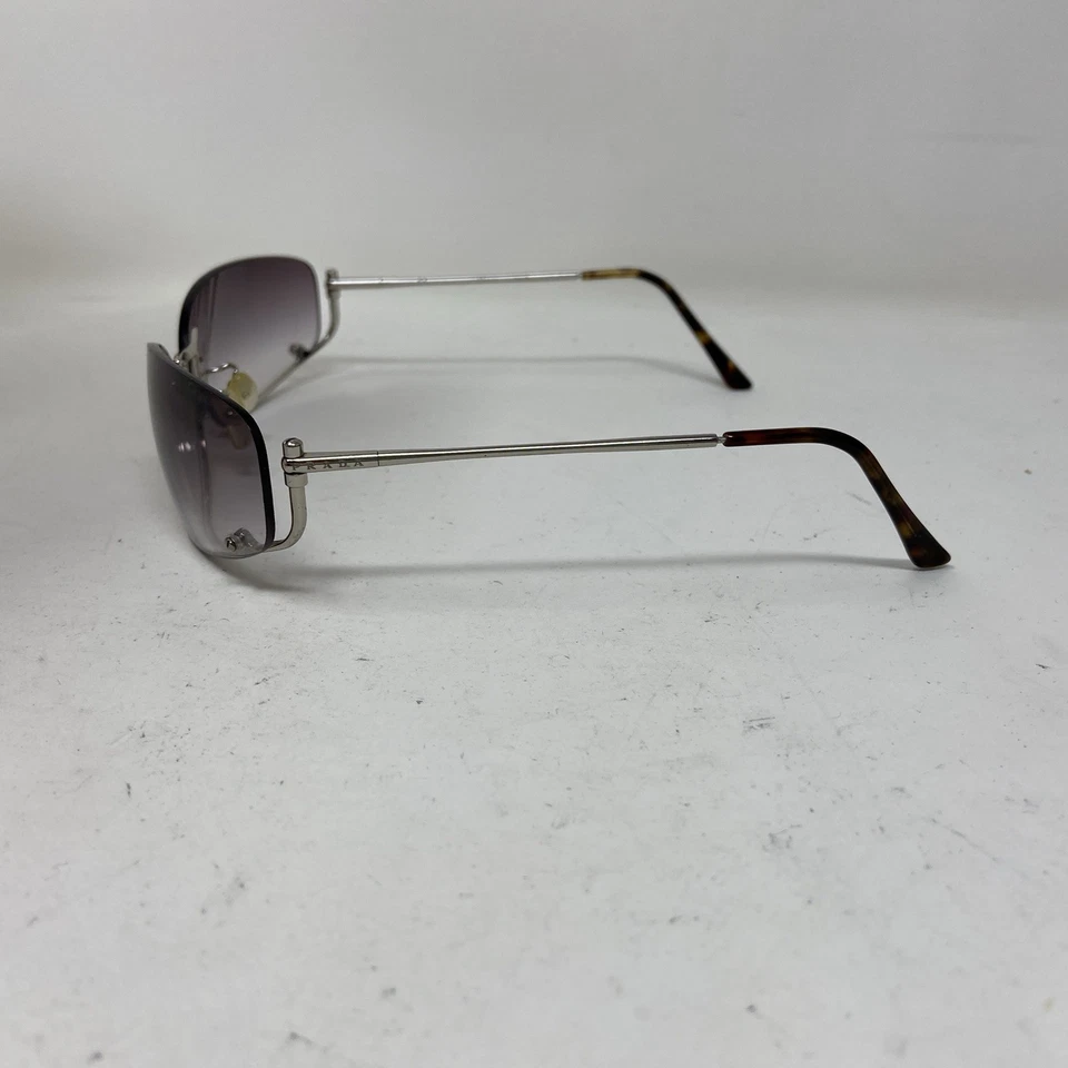 GAFAS DE SOL PRADA SPR50D 1BC-1Z1 65-15-125 PLATEADAS CON LENTES GRISES ITALIA Y S68 Foto 4 de 4