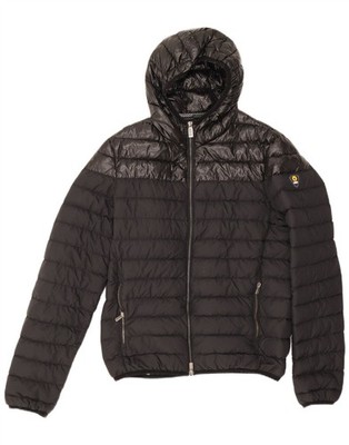 Ciesse Piumini Mens Hooded Padded Jacket UK 40 Medium Black CA10