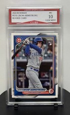 2024 Bowman Pete Crow-Armstrong Chicago Cubs ...