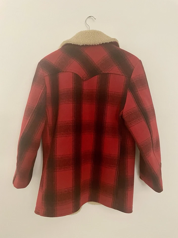 Schott Vintage NYC Buffalo Plaid Flannel  Jacket - Image 2 of 4