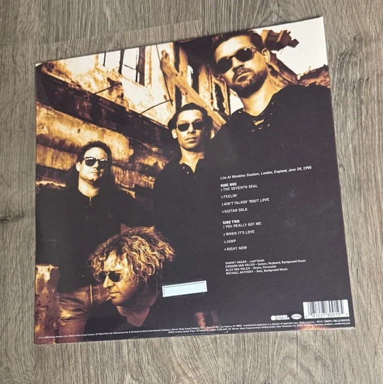 Van Halen Live at Wembley 1995 Vinyl LP Record Store Day Black Friday 2025 RSD - Image 2 of 2