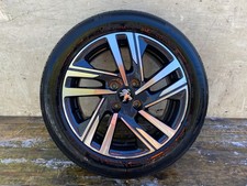 Peugeot 208 Alloy Single Wheel 16" Inch 6.5J Black Silver 9825165280 9829566277