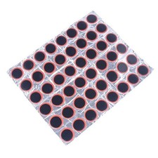 Bike Repair Patches - 48pcs Portable Tire Patch Kit for Bicycles