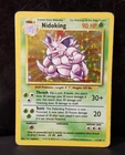 Pokémon Vintage Holo Nidoking Base Set 11/102 Wizards Of The Coast 1999 Tcg