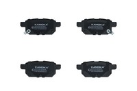 Kamoka Bremsbelagsatz Scheibenbremse JQ101428 FüR Suzuki Baleno Fw Ew A1K310