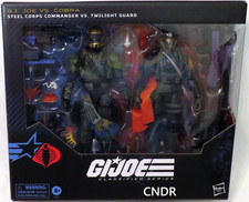 GI Joe vs Cobra Classified Series  141  STEEL CORPS COMMANDER vs TWILIGHT GUARD
