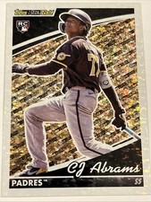 2022 Topps Update Black Gold CJ Abrams RC #BG-13