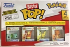 Funko Bitty POP! 4 Different Pokemon Set of 4 in 1 Pack Charizard Pichu Flareon