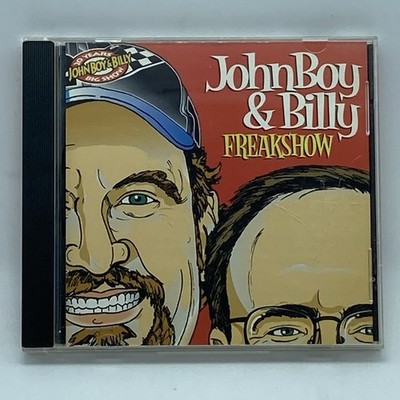 John Boy & Billy ''Freakshow'' CD OOP 2000 Morning Show Radio Comedy