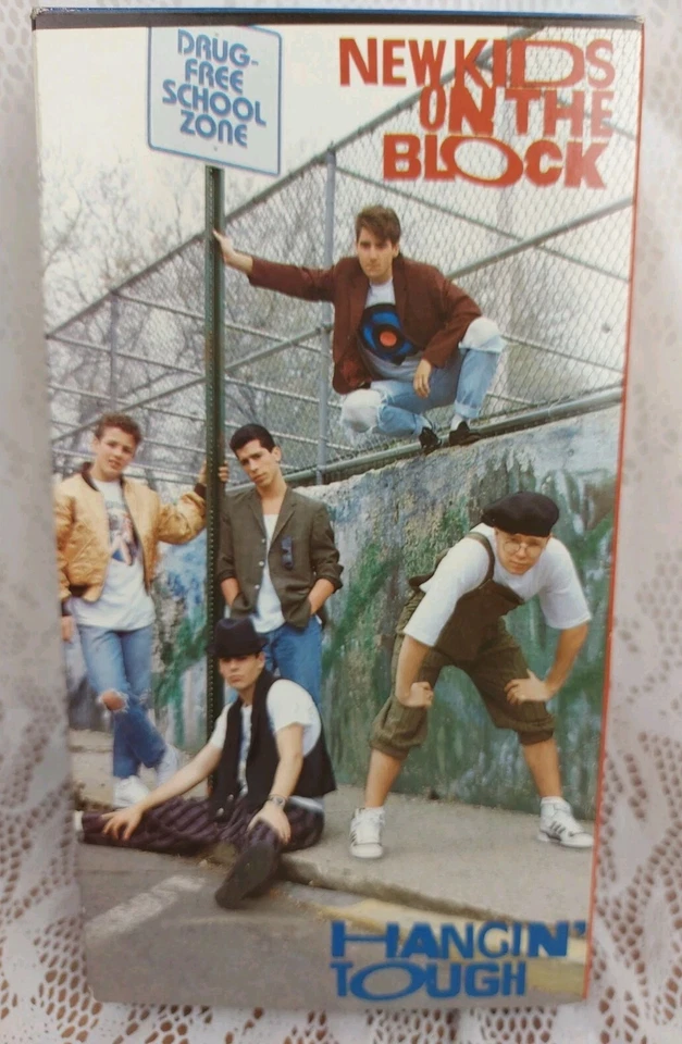 New Kids On The Block VHS Hangin Tough 1989 NKOTB Video Tape 80's Music 🔥 - Image 4 of 4