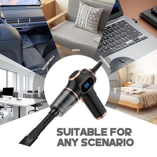 ABS Kabelloser Auto Staubsauger Hohe Leistung Hand Mini Haushalt Büro Sofa