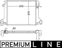 Mahle MotorküHler WasserküHler Premium Line CR 1217 000P FüR Atego Mercedes