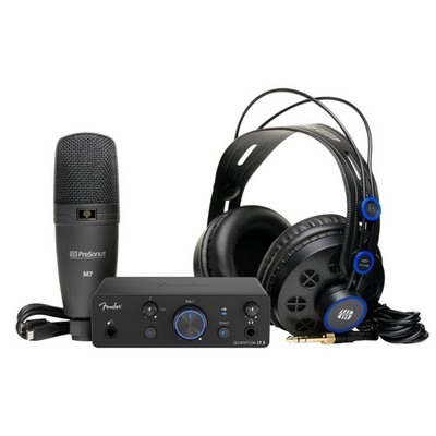 Fender Quantum Creator Bundle with Quantum LT 2 2x2 Audio Interface, M7 MKII Mic