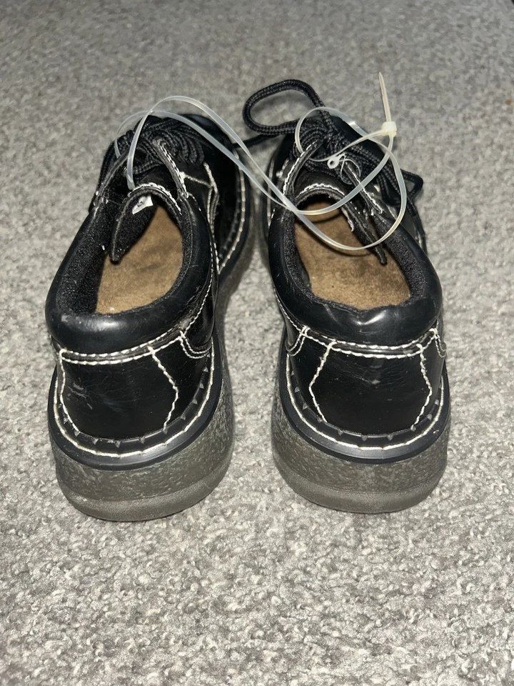 Черные массивные туфли на платформе LA Underground - Изображение 3 из 4