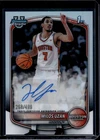 2025 Bowman Chrome Milos Uzan Refractor Autograph /499 #CPA-MU 1st Bowman