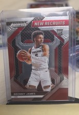 2024-25 Panini Prizm Draft Picks - New Recruits Bronny James #2 (RC)