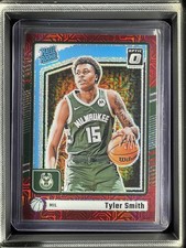 Tyler Smith 2024-25 Panini Donruss Optic RC Red Mojo /88 #292