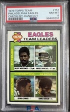 1979 Topps Philadelphia Eagles Team Card  #151 PSA 8  NM-MT