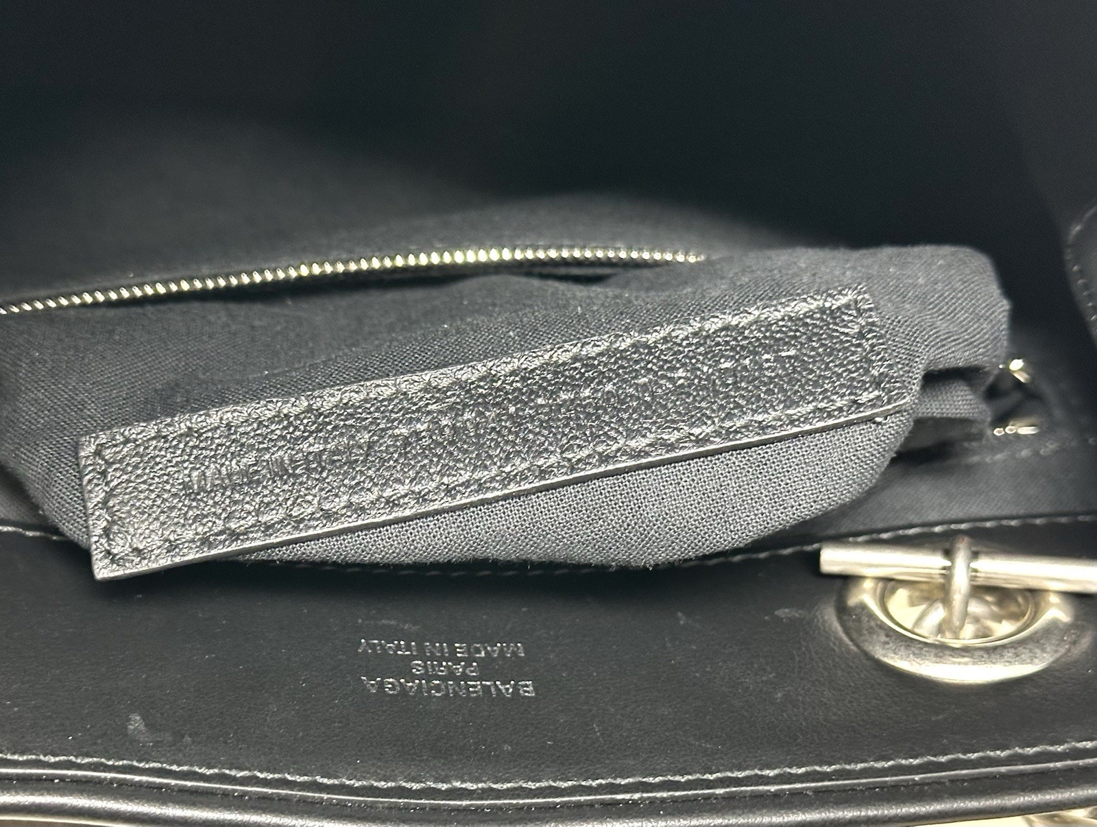 Balenciaga 759941 Naturel Duty Free Small Logo Tote Bag Purse Entrupy Certified thumbnail 9