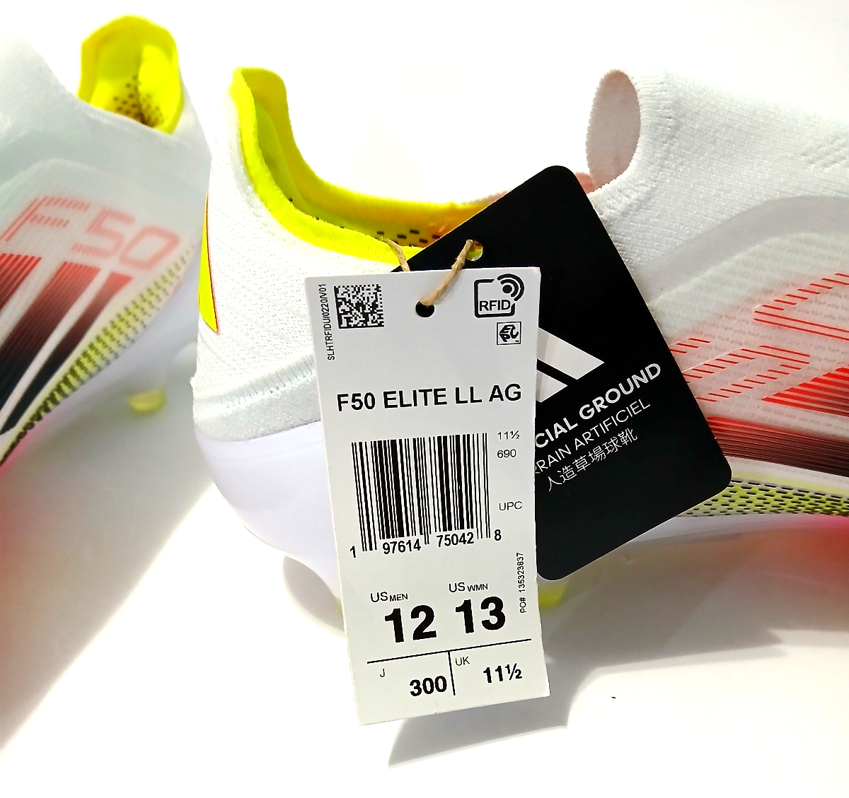 Men\'s adidas F50 Elite AG Laceless Football Multicolor Cleats JI2839 Size 11 ADIDAS F50 Elite Laceless FG Celestial | Mercari main image 3