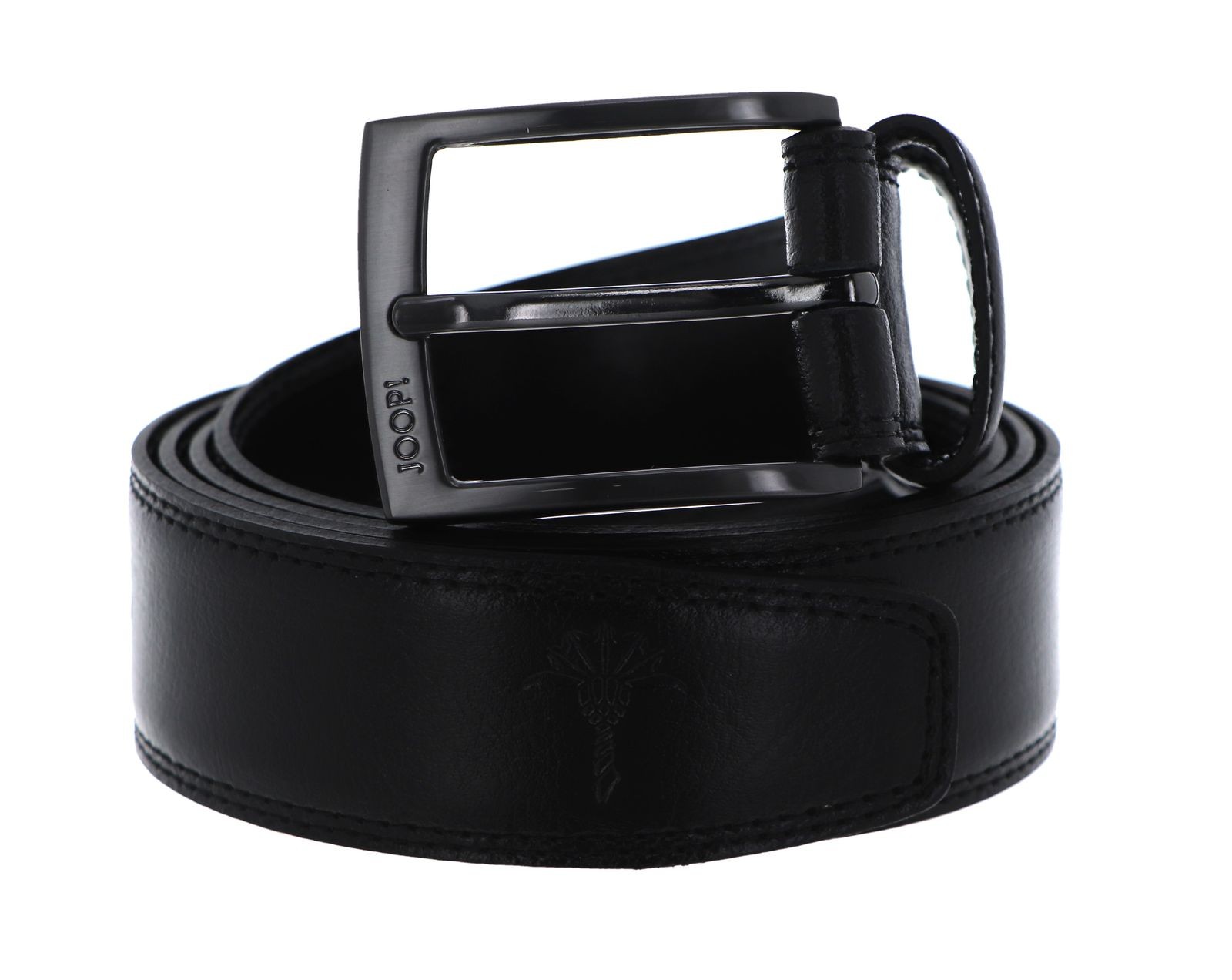 JOOP! belt Double Quilted Coll. Belt 3,5 CM W80 Black