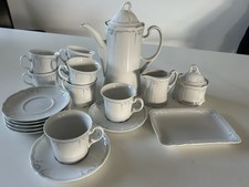 Unbenutzes Kaffeeservice von Seltmann Weiden, Julia-Blaue Lilie“ Sammlerstück