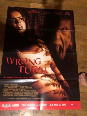 Wrong Turn - Film-Poster/Plakat - DIN A 1 (84 x 60 cm) - Guter Zustand