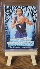 2024-25 Panini Donruss Optic - White Hot Rookies Rob Dillingham #8 (RC)