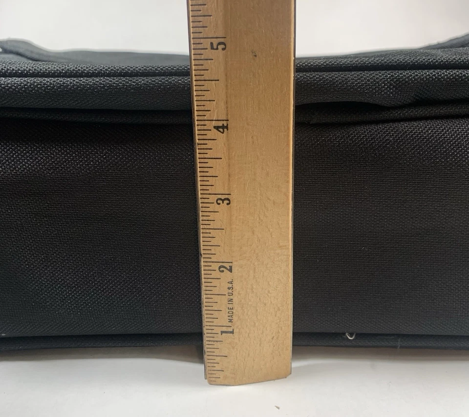 Bolsa carteiro vintage Sega Game Gear preta estojo de transporte bolsa de viagem - Imagem 4 de 4