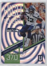 2019 Panini Unparalleled High Flyers Whirl 72/100 Chris Carson #HF-CC 04u5