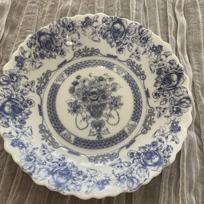 Vintage Arcopal Honorine 7 Inch Salad Cereal Bowl.    8 Bowls