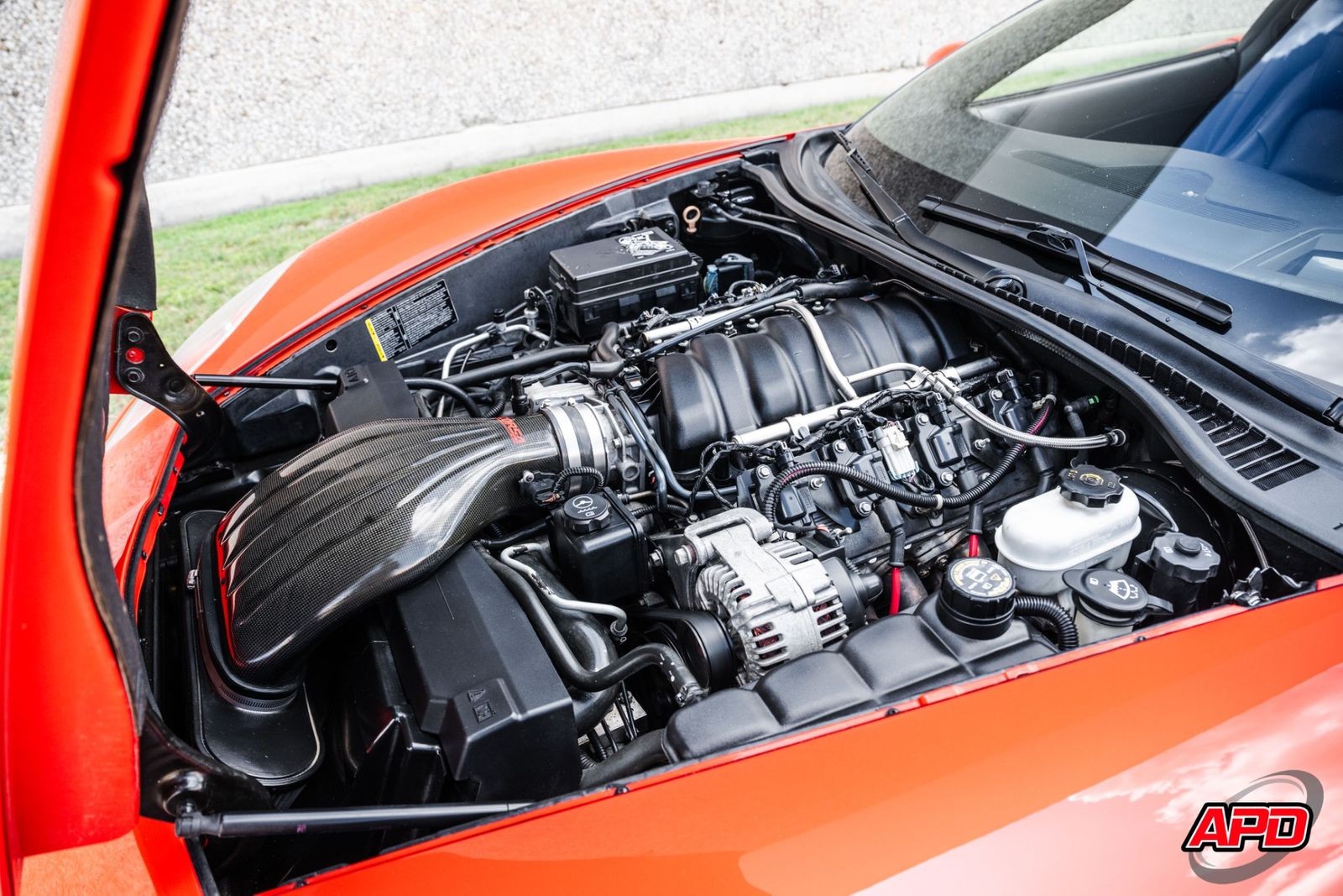 2011 Orange Chevrolet Corvette Z06  | C6 Corvette Photo 2