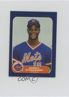 1986 Fleer Classic Miniatures Darryl Strawberry #21 1c7