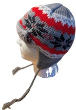 Milky Switzerland Family Cow Winter Hat Cap Fleece Lined Tassels Kids Youth