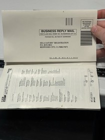 Wipeout (Sega Saturn, 1996) W/reg Card