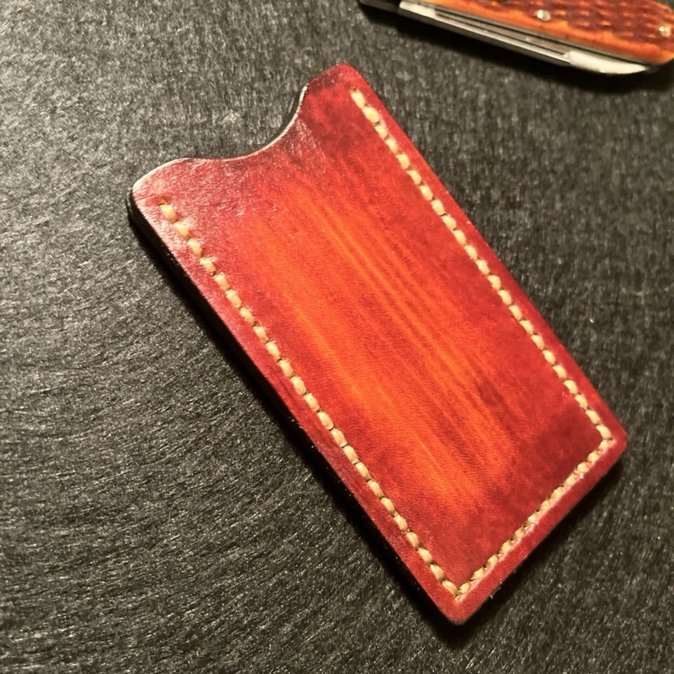 Case XX Barlow Cuero Deslizable Se Adapta a Cuchillos de Tamaño Similar Foto 3 de 4