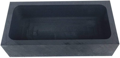 Gold Silver Graphite Ingot Mold Mould Crucible for Melting Casting Refining (1Kg